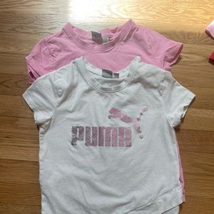A set of Puma t-shirt, size 10/12